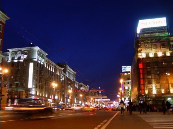 خیابان تورسکایا  -  Tverskaya street