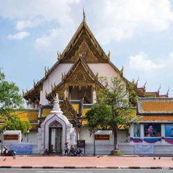 معبد وات سوتات بانکوک - Bangkok Wat Suthat Temple