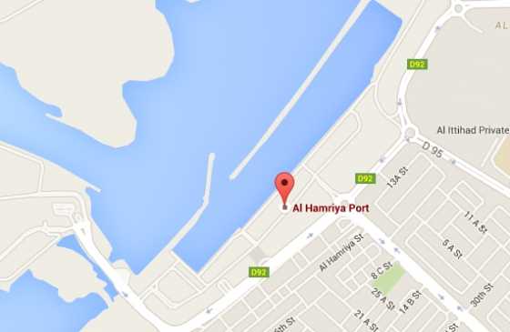 مینا الحمریه دبی - Al Hamriya port